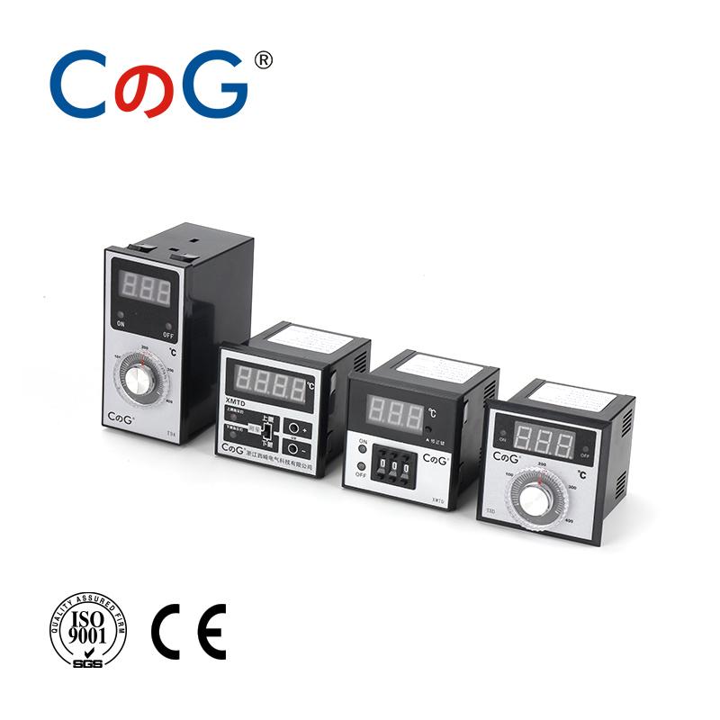 TED 72*72mm K J PT100 Type AC220V 110V 24V 380V Knob 0-100 300 400 600 Degree Digital Thermostat Powered Temperature Controller