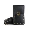 Overseas Steampunk Cosplay Belt Bag, European and American Retro Women's Waist Bag, Mini Outdoor Mobile Phone Wallet