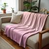 Orange Halloween Spider Soft Flannel Blanket Breathable Warm Throw for Office Car Sofa Kids Room Birthday Xmas Gift