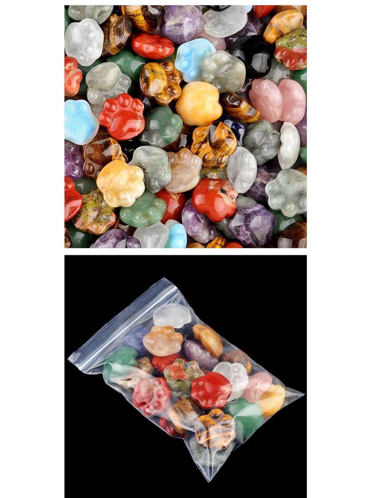 Ametystowe Rzeźbione Kot i Łapa Niedźwiedzia Kryształowe Ozdoby