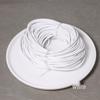 3MM Colored Leather Cord for DIY Jewelry: Round Leather Strip for Bracelet and Necklace Crafting