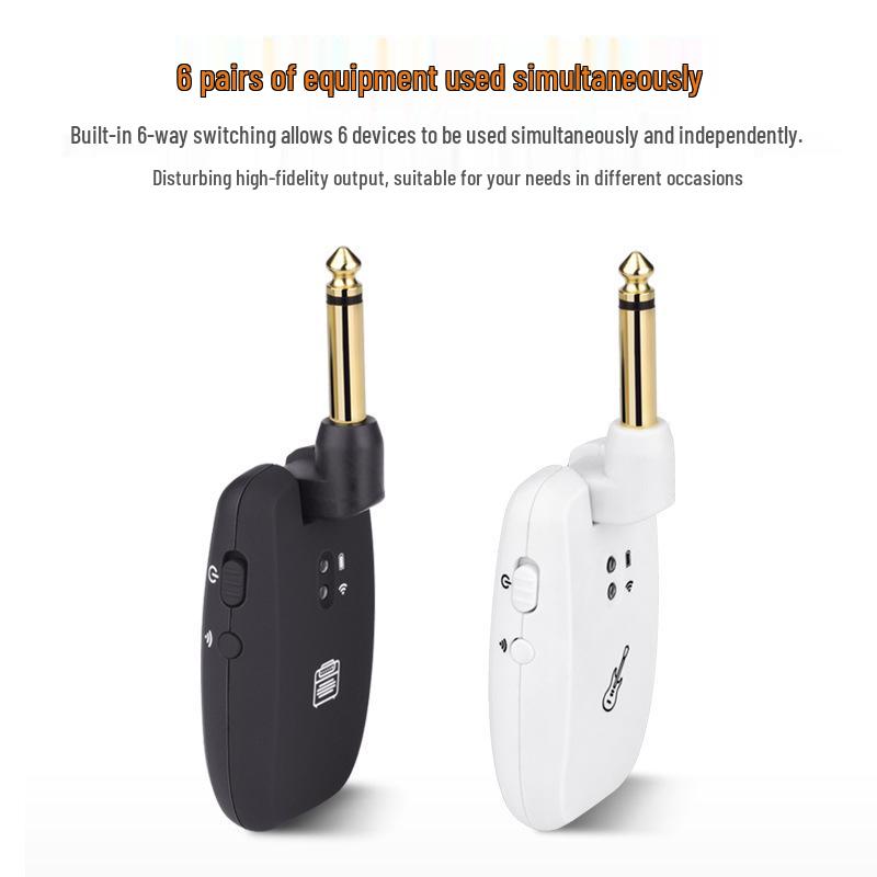 Wireless Electric Guitar Transmitter & Receiver Audio System