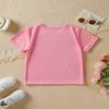 European sizes Summer Fashion Girls T-Shirt/Short-Sleeve/Strength, Fierceness, Bravery, Full of Fire/Casual, Versatile Top