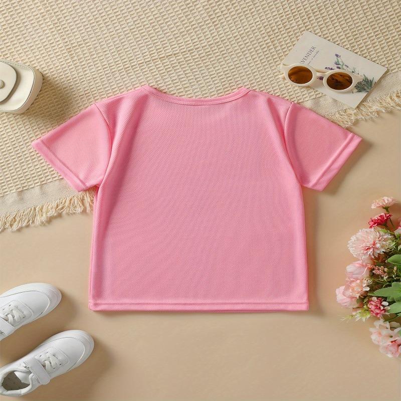 European sizes Summer Fashion Girls T-Shirt/Short-Sleeve/Strength, Fierceness, Bravery, Full of Fire/Casual, Versatile Top