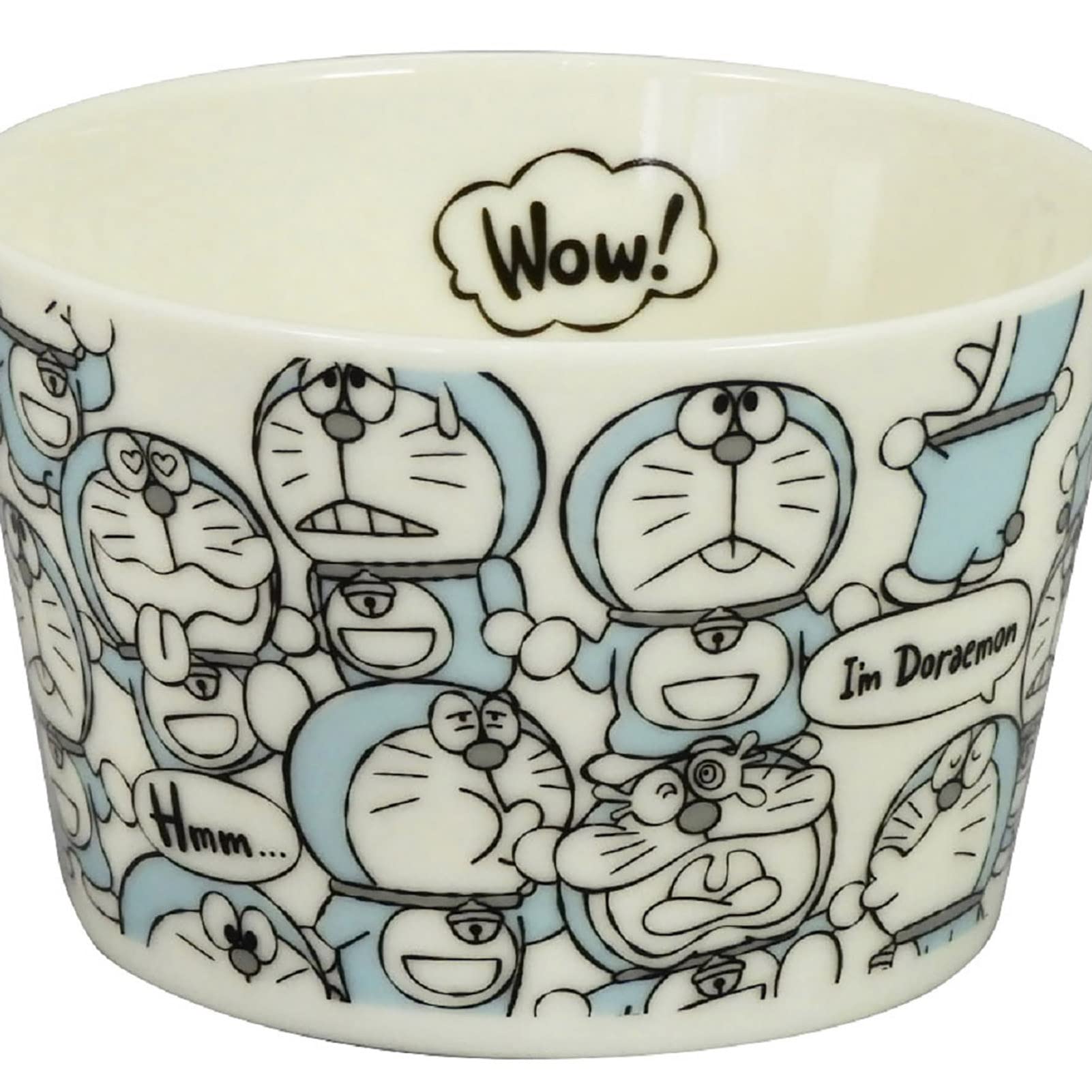 

Doraemon Made in Bowl, 8.8cm, Microwave-Safe, I m Doraemon Gyugyu (Squeezing) Design, Japan, DO112-352 белый