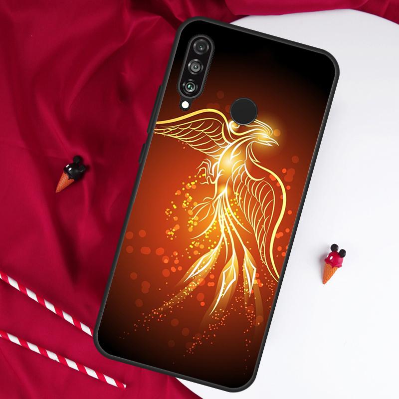 Phoenix Bird For Huawei Nova 12i 11i 8i 12s 9 10 SE Y90 Y60 Y70 Y72 Y61 Y91 P20 P30 P40 Lite P60 Pro Case