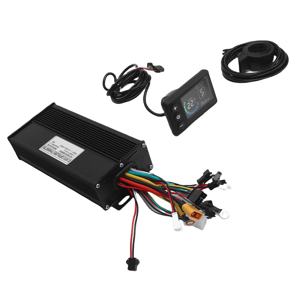 Electric Controller Kit for Scooter Bike Water Proof Brushless Motor 36V48V52V 40A 3 Modes with LCD 
