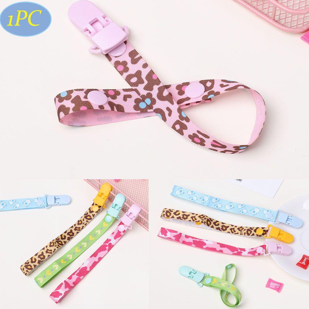 

Nipple Strap Infant Adjustable Length Chew Toy Baby Teething Soother Dummy Clips Pacifier Chain
