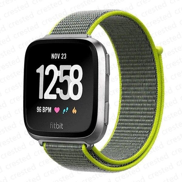 Nylon Loop Strap for Fitbit Versa 4 3 band Smart watch replacment Soft Breathable Sport belt Correa Bracelet Fitbit Sense 2 band