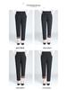 Mom's Quilted Fleece-Lined High-Waisted Winter Pants