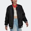 adidas Originals X Disney Bambi Muster Warme Baseball Baumwolljacke Damenjacke Schwarz HE6867