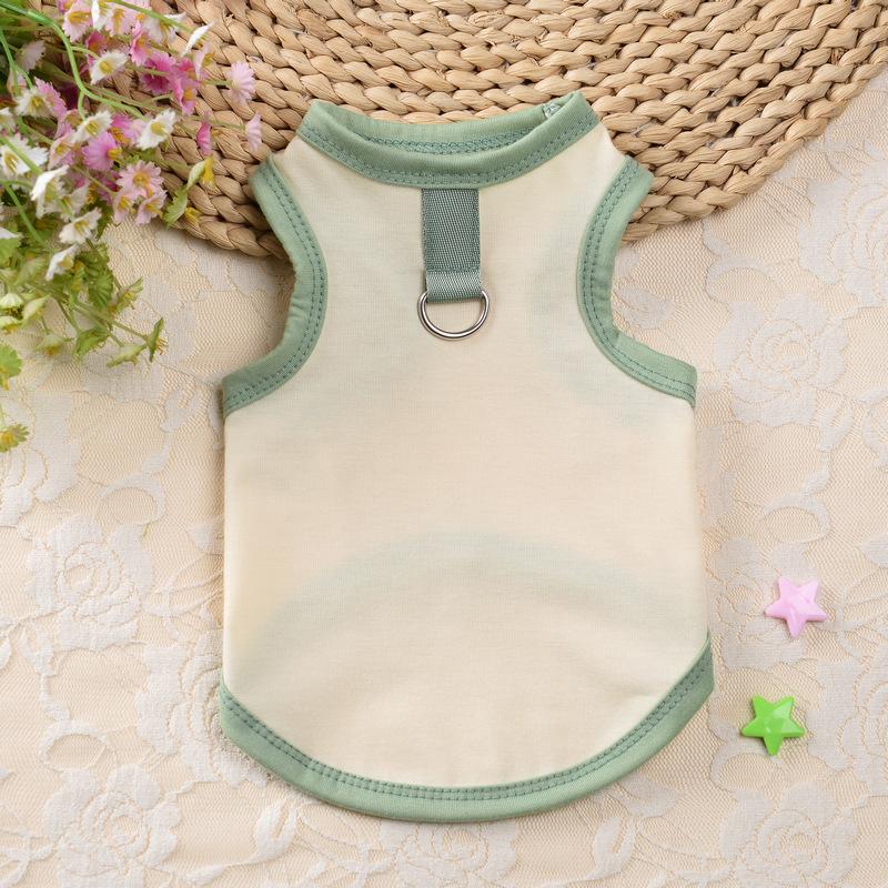 Summer Pet Dog Vest Breathabledog Clothes Thin Puppy T-shirt Chihuahua Bichon Clothing Dog Accessories