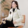 New Women's Cotton-padded Clothes, Versatile Fashion Stand-up Collar, Loose Short Cotton-padded Jackets, Thin Korean Version Jackets