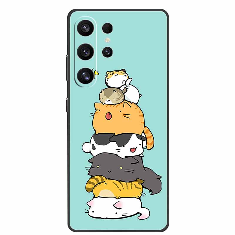 For Samsung S26 Ultra Case Cool TPU Funda Soft Silicone Back Cover for Samsung Galaxy S26 Ultra S26Ultra 6.9" Bumper Coque New