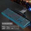 Wolf Path Silent Wireless Keyboard & Mouse Set: Wired for Smooth Typing - Ideal for Gaming & Office Use, Magnetic Switch for Men & Women.