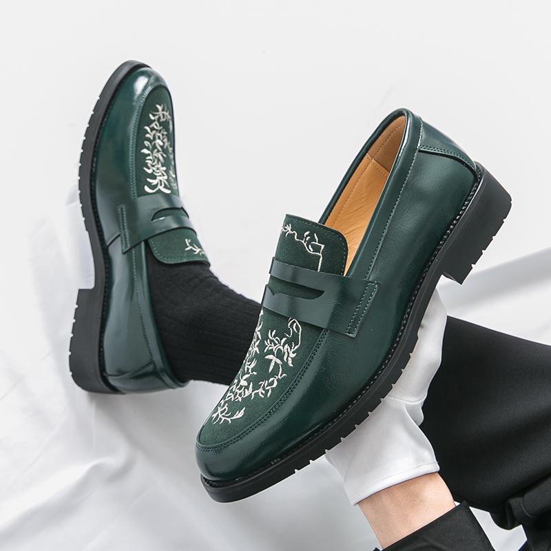 Fashion Slip on Men's loafers Luxury designer fashion style Party and Office Leisure Business Plus Size Hot selling shoes Quality