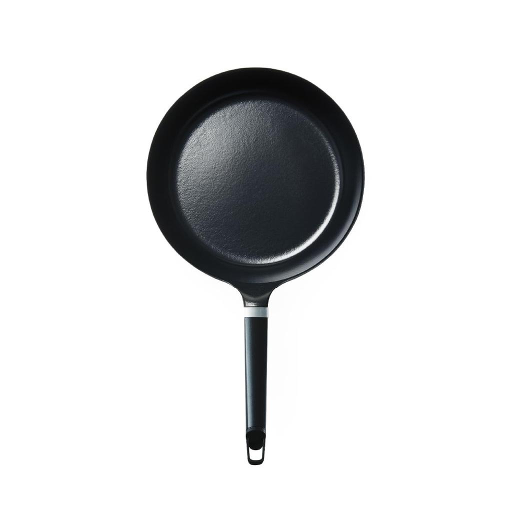Vermicular 26cm and Oven Suitable for Outdoor Cast Iron Enamel FP26D-MH Oven-Safe Skillet, Deep, Gas, Induction, Compatible, Use,