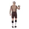 Dospělý Unisex Oktoberfest Lederhosen Kostýmový Set pro Pódiové Vystoupení