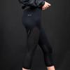 Nike Leggings Femei cu Imprimeu Logo Stil Sport Retro Talie Medie Elastică Picior Drept Negru AA4440-010