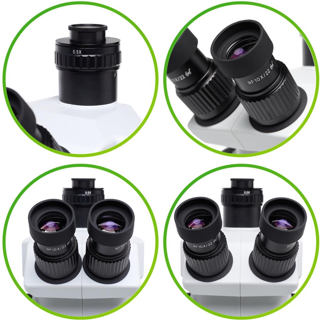 10Ht Pro 7-60X Stereo Microscope (7060T-B3)
