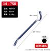 Industrial Grade Hexagonal Pry Bar & Nail Puller