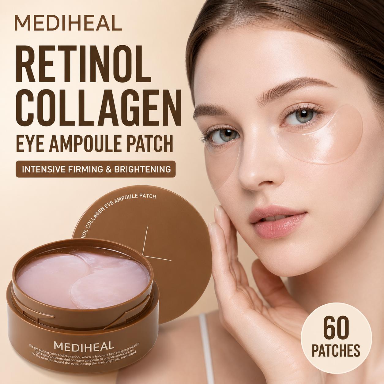 MEDIHEAL Retinol Collagen Eye Ampoule Patch 60 листов 1EA(60sheets)