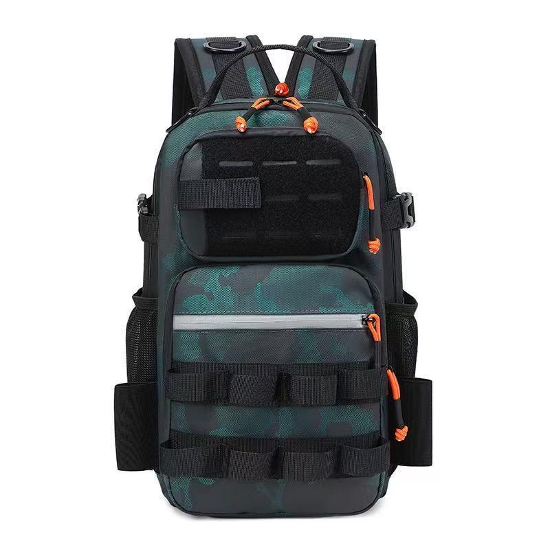 A1R Fishing Gear Backpack: Waterproof, Multifunctional, Large-Capacity Crossbody and Chest Bag.