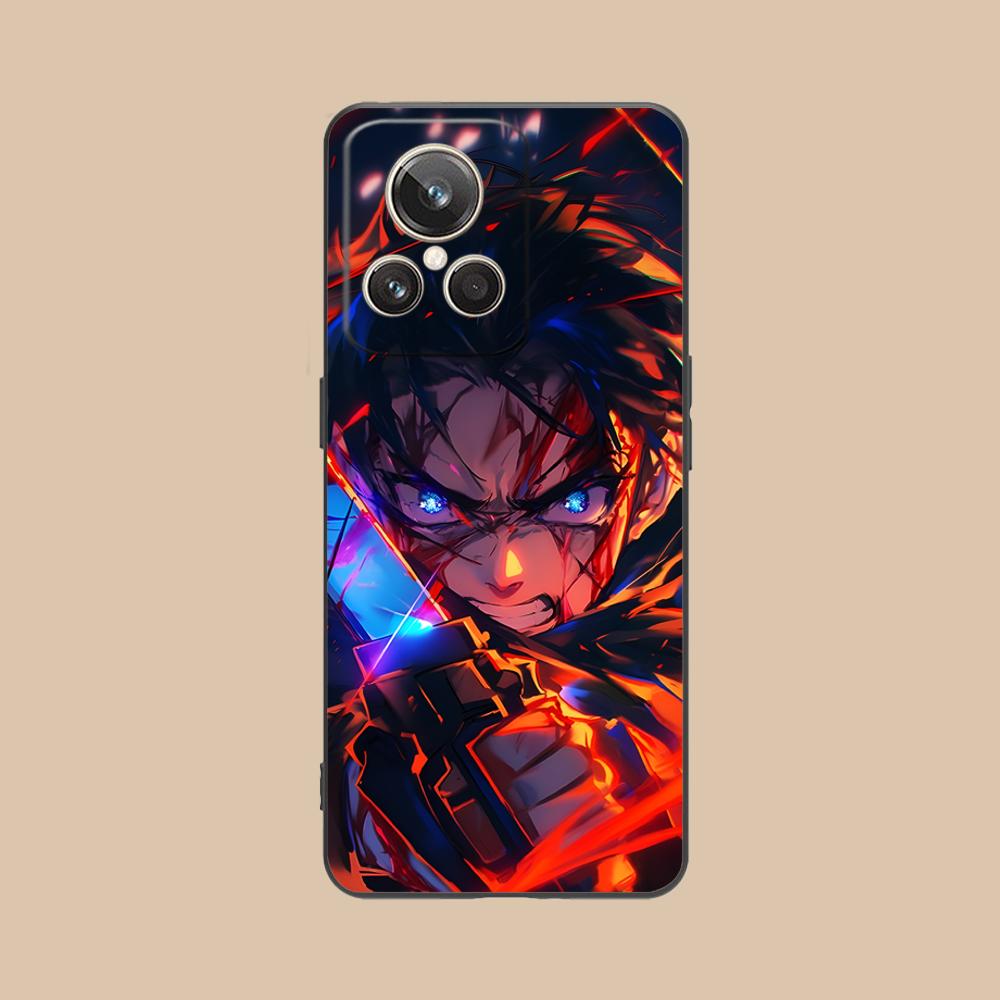 

AOT Eren Yeager Matte TPU Mobile Phone Case for Realme GT 8 Neo Pro C75 73 71 C67 65 C55 53 C35 31 C20 15 Colorful Cover realme C15