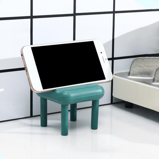 Telefonhalter Drei Rillen Morandi Verarbeitung Glatte, einfache Kanten Nicht zum Verblassen der Farben Design Desktop-Dekor