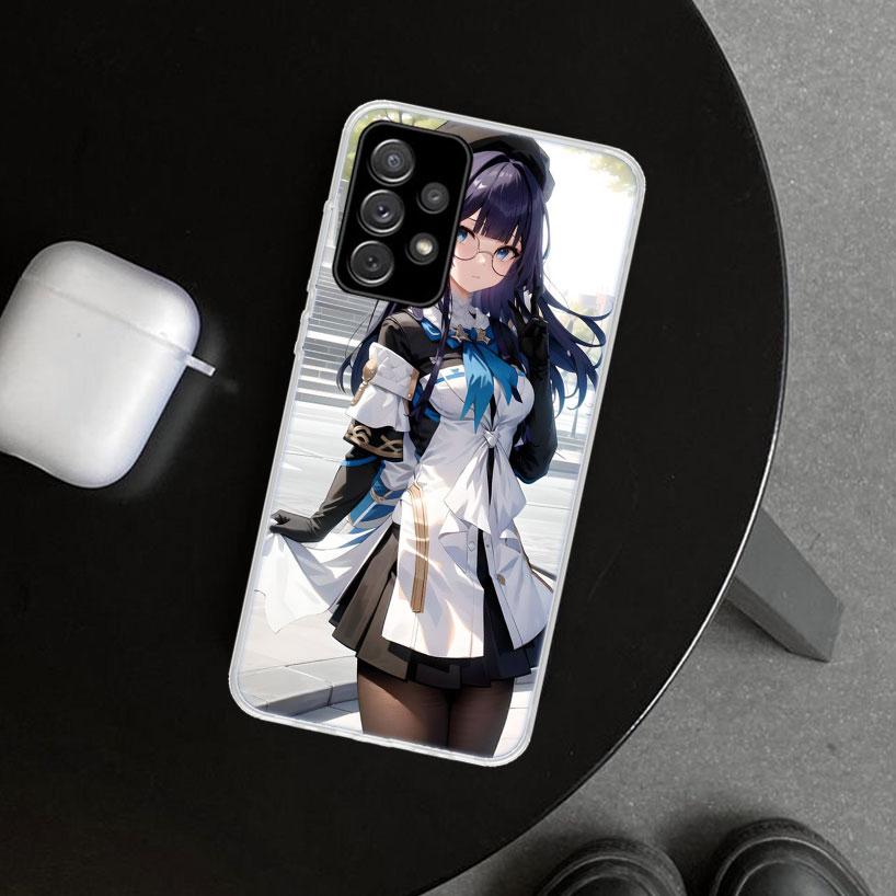 Coque de téléphone Pelageya Honkai Star Rail pour Samsung Galaxy A17 A16 A26 A36 A56 A57 A37 A15 A25 A35 A55 A14 A24 A34 A54 A13 A23 A33