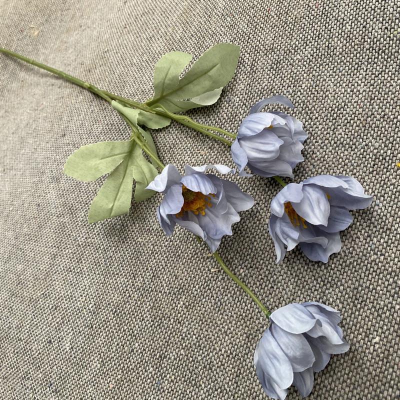 Realistic Flower Anemone For Wedding Decoration And Photography Gifts Props