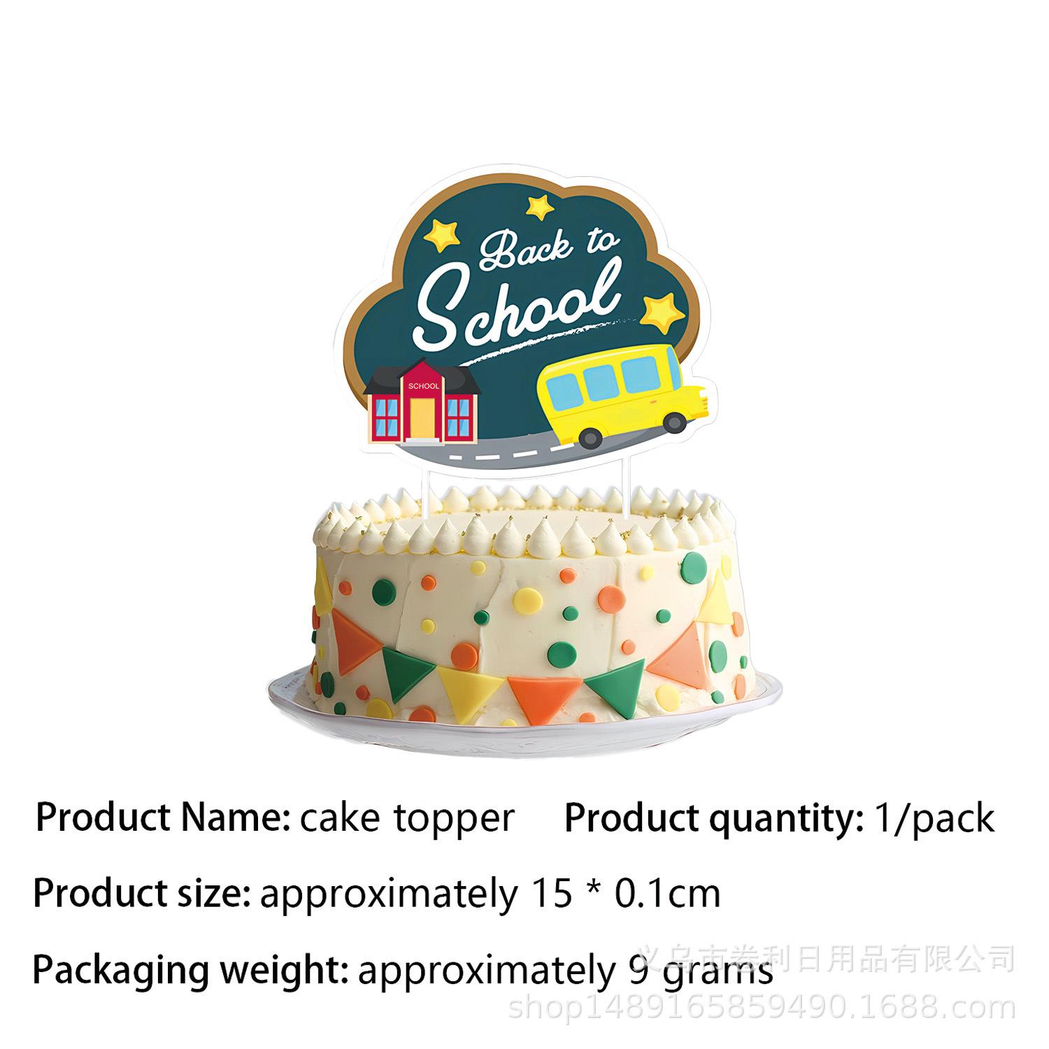 

School Season Themed Party Supplies School Party Banner Blue Tableware Arrangement Props Tissue Tablecloth large power strip 1pcs