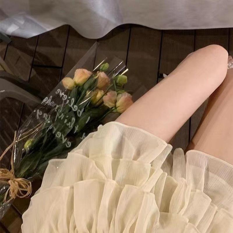 Z Pure Desire Set Crop Top s odhalenými rameny a sukně - Letní dvoudílný set s jedním ramenem ve stylu dortu pro ženy.