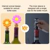 Sunflower Silicone Bottle Stopper, Creative Wine Seal for Home, Reusable Leakproof Cap for Beer Oil Bottle