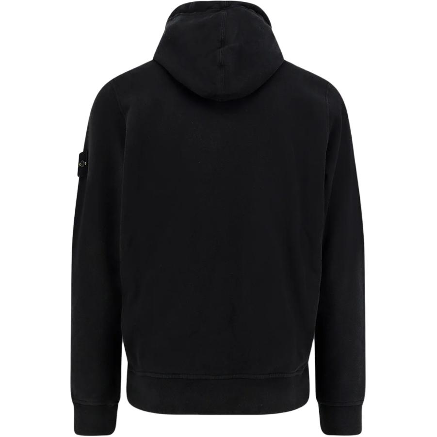 STONE ISLAND Felpa con cappuccio a maniche lunghe tinta unita da uomo felpa K2S156100029S0A20-V0029