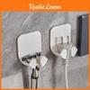 For Hooks Adhesive Wall Outlet Cord Plastic Cable Clips Kitchen Accessories