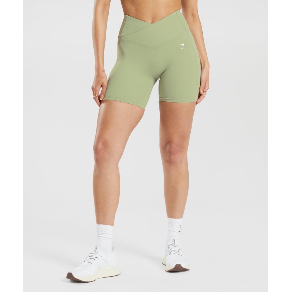 

Gymshark Crossover Shorts Light Sage Green B4a9a Ecbn