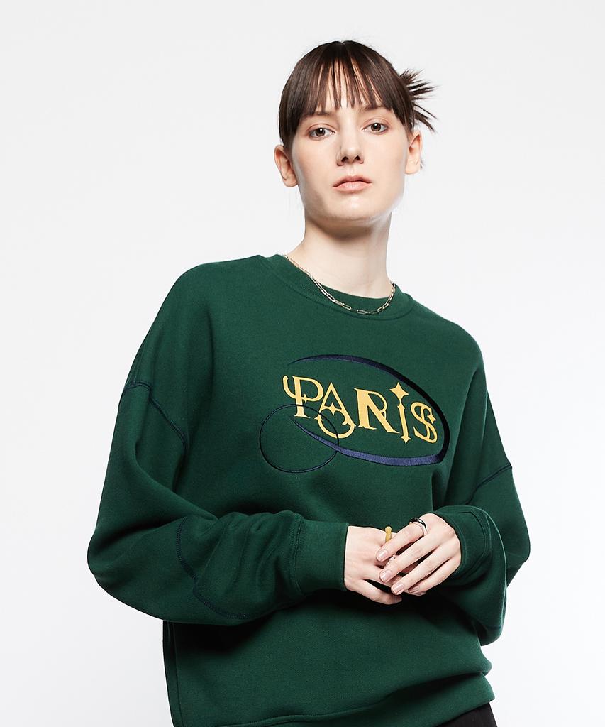 LARTIGENT L7 Paris Sweatshirt(Green)