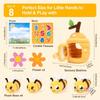 Fluffy Animals House Bee Doll Cartoon Bees Build Their Hives Simulated Farm Set  Children Toy