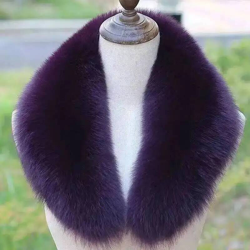 Winter Female Natural Silver Fox Fur