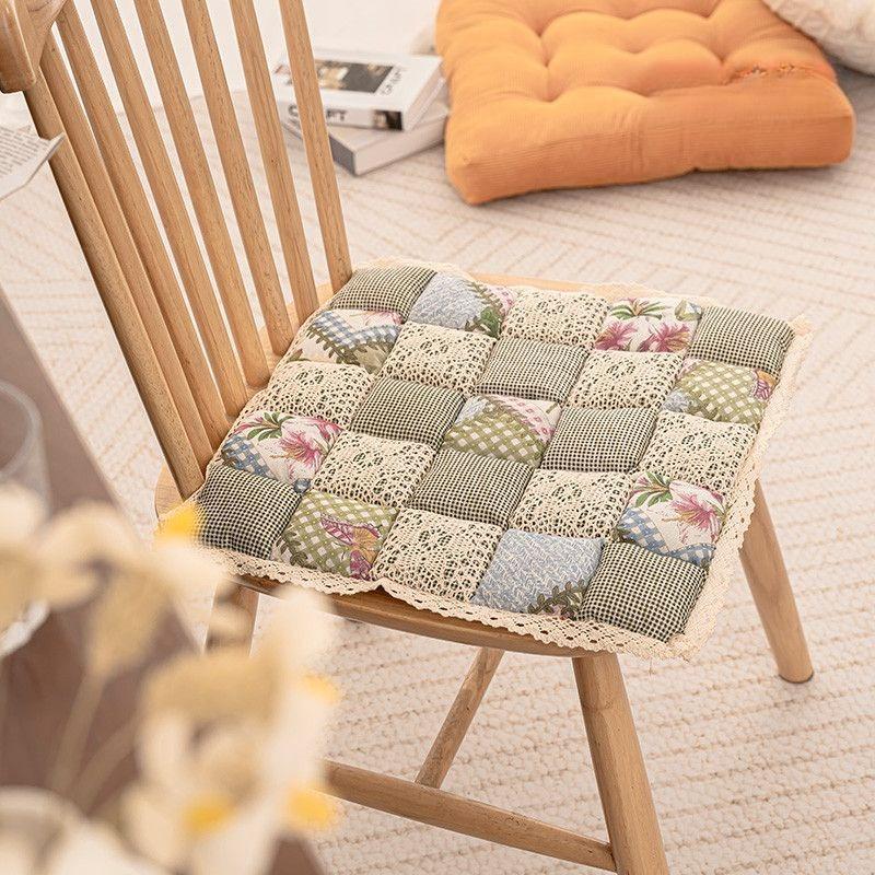 Lace Non-Slip Chair Cushion Pad for Dining and Living Room