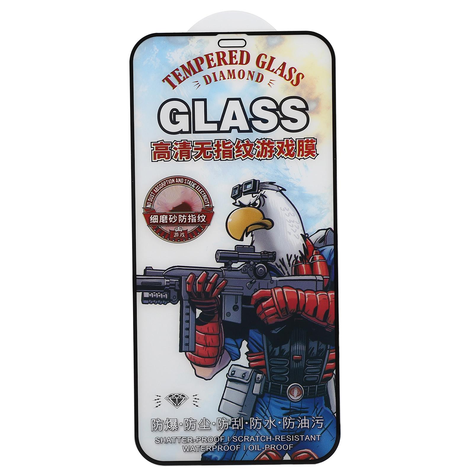 

High Definition Tempered Glass AntiFingerprint Screen Protector Film for IPhone 12Mini