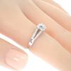 MAUBOUSSIN  #13(JP Size) ring K18 white gold Women