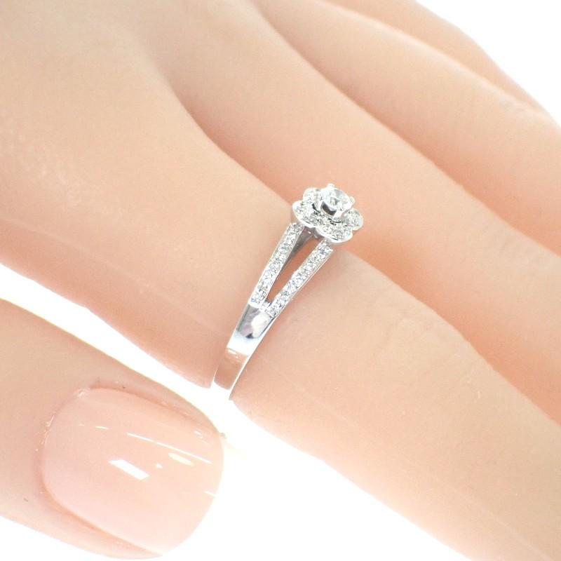 MAUBOUSSIN  #13(JP Size) ring K18 white gold Women