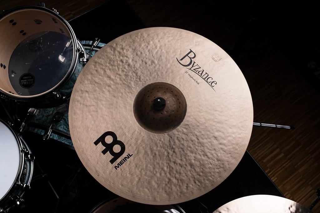 MEINL Cymbals Byzance Traditional Series Ride Cymbals Polyphonic Ride B22POR 22" []