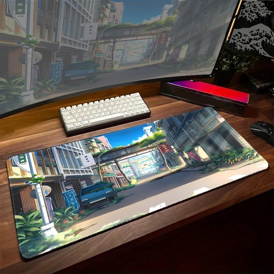 Big Mouse Pad Gaming Colorful House Large Mousepad Office Accessories Desk Mat Gamer Setup Mousemats PC Kawaii Mats