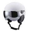 OnePiece Ski Helmet with Builtin Reflective Visor ImpactResistant PC Shell Expanded