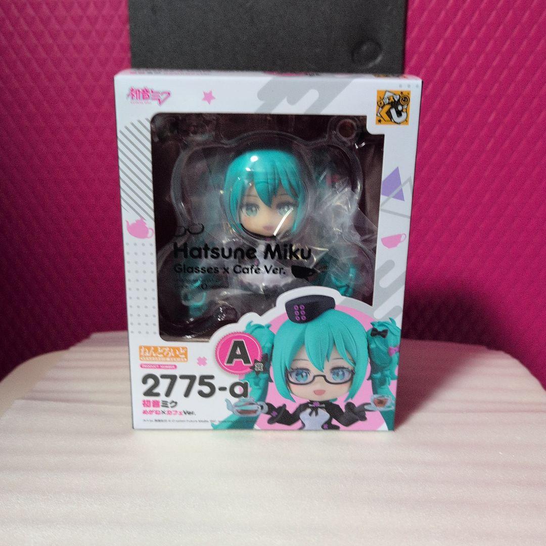 

[USED] Good Smile Lottery Hatsune Miku A Prize Nendoroid Figure Glasses x Cafe ver.