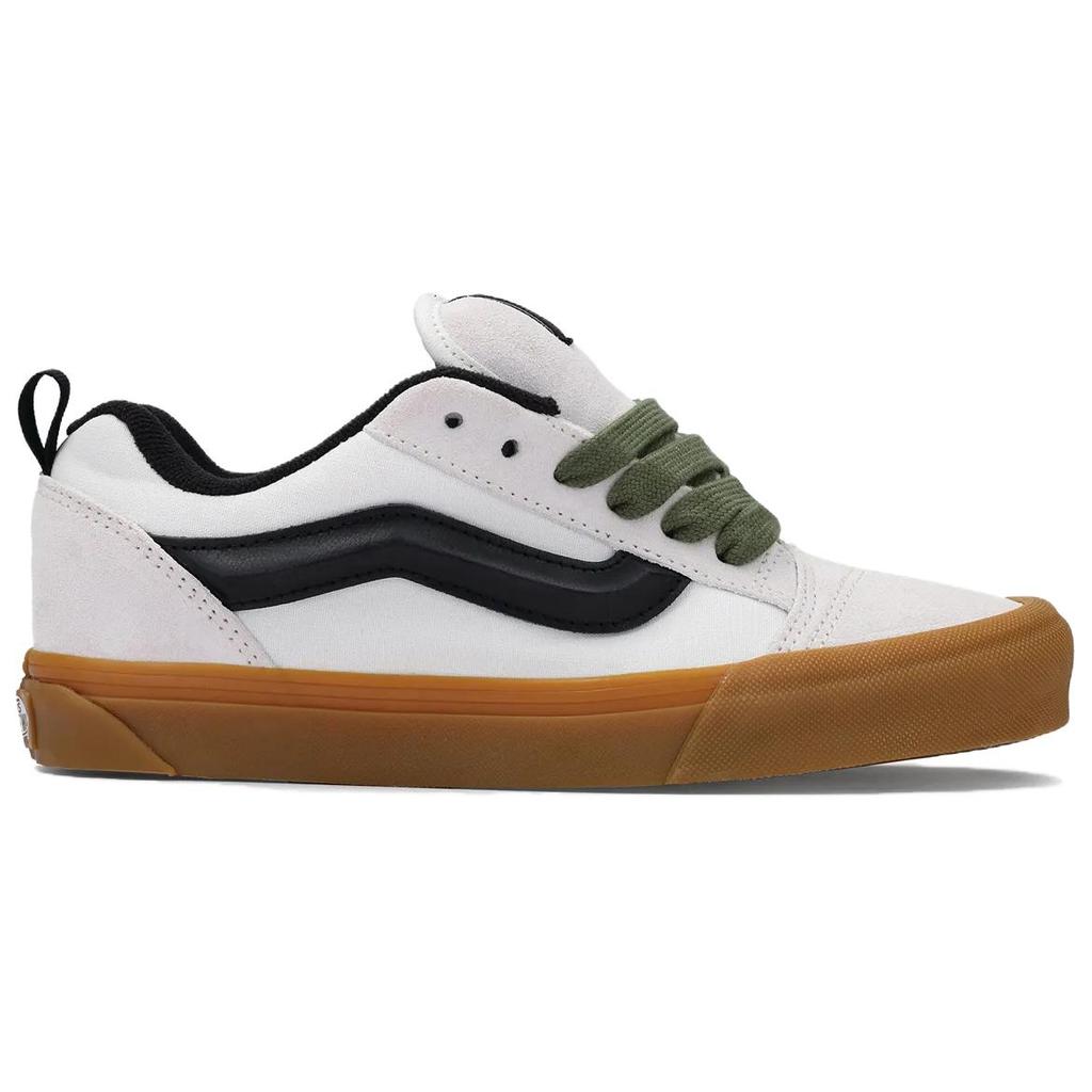 Vans Knu-Skool Gum White Black Unisex Sneakers VN000D6ZYB2