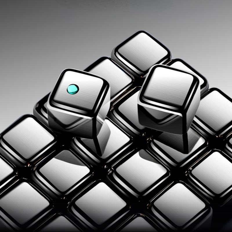 10pcs Stainless Steel Ice Cubes Set Stainless Whisky Ice Stone Cube Metal Reusable Chilling Stones for Wine Beer Bar Accessories